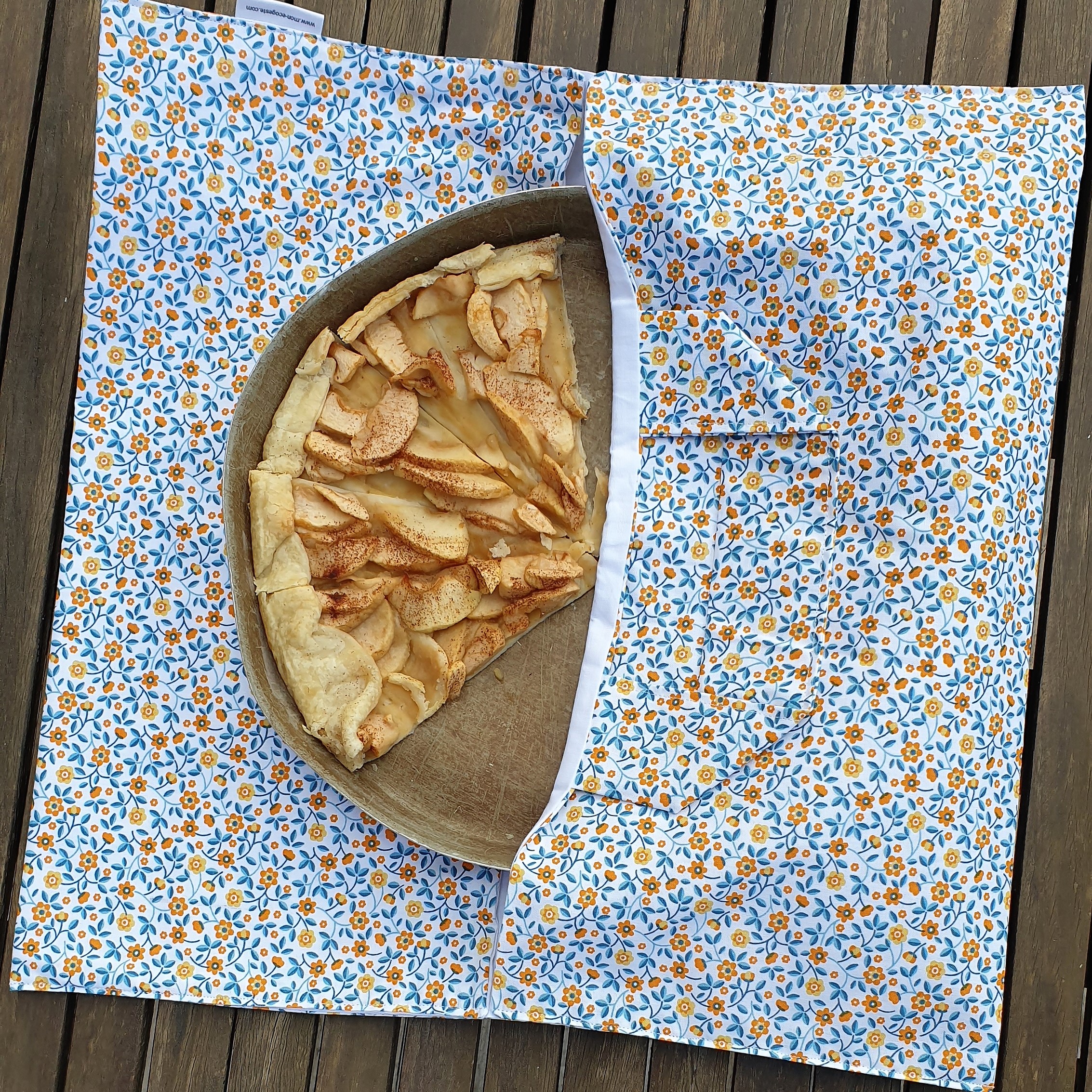 Sac à tarte, couture, fait maison, cuisine